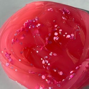 Pink Cotton Candy Clear Slime (Scented) - Made in USA Cotton Candy Crazy Slime!.